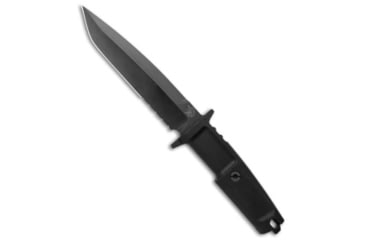 Image of Extrema Ratio Extrema Ratio Col Moschin Fixed Blade Knife Black Forprene Polymer 6.25 Black, Black, Bohler N690, adult, BHQ-46482