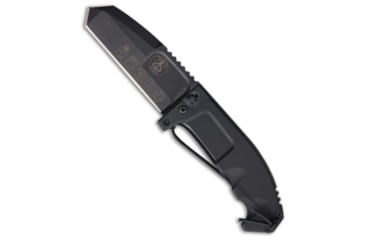 Image of Extrema Ratio Extrema Ratio RAO Avio w/ Survival Kit Black Aluminum 4.625" Black, Black, Bohler N690, adult, BHQ-46491