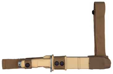 Image of Extrema Ratio Fulcrum Combat Desert 7.13 in Fixed Blade Knife, 0410000309DW