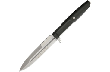 Image of Extrema Ratio Requiem Ranger Green Fixed Blade Knife, 9.25in Overall, 4.5in Stonewash N690 SS Stiletto Style Blade, Green Forprene Handle, Green Nylon Molle Compatible, Green, 04.1000.0478GRN