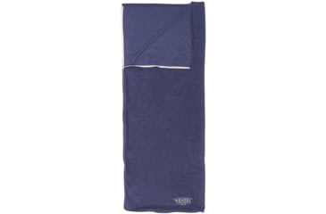 Image of Exxel Outdoors Flannery Fleece Sleeping Bag, Blue, 80x33in, 7409219