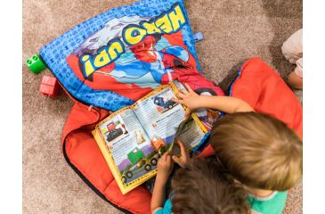 Image of Exxel Outdoors Marvel Superhero Adventures Sleeping Bag, Multicolor, 28x56in, M-2171SHA9A