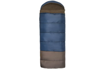 Image of Exxel Outdoors Monterey 30-40 Degrees Sleeping Bag, Blue, 84x33in, 74941320