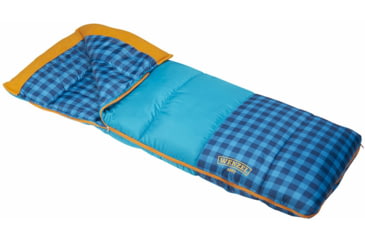 Image of Exxel Outdoors Sapling 40-50 Degrees Youth Sleeping Bag, Blue, 66x26in, 74970720BL