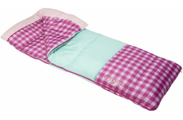 Image of Exxel Outdoors Sapling 40-50 Degrees Youth Sleeping Bag, Pink, 66x26in, 74970720PK