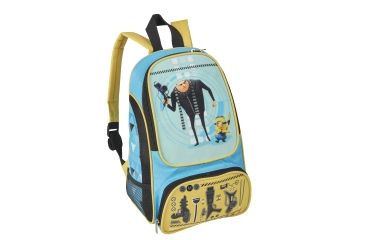 Image of Exxel Outdoors Universal Despicable Me 3 kids 2-Piece Oxford Pack Kit, Blue/Yellow, U-2PCDM37A