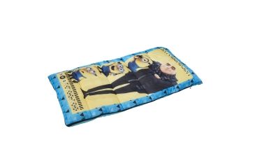 Image of Exxel Outdoors Universal Despicable Me 3 Sleeping Bag, Yellow/Blue, 28 X 56 inch U-2171DM37A