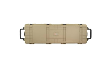 Image of Eylar 3XL 57in Waterproof Heavy Transport Stacker Roller Rifle Hard Case w/Foam, Tan, SA00027-TAN