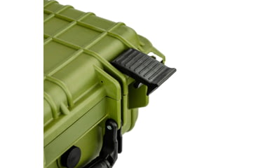 Image of Eylar Compact 13.37in Protective Gear Case Water and Shock Resistant w/ Foam, Green, SA00001-Grn