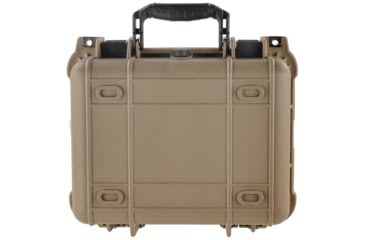 Image of Eylar Compact 13.37in Protective Gear Case Water and Shock Resistant w/ Foam, Tan, SA00001-tan