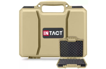 Image of Eylar Intact 11.7in Stacker Series Hard Shell Handgun Case w/Foam, Tan, NG00001-TAN