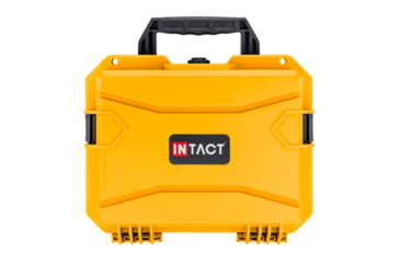 Image of Eylar Intact 13.8in Stacker Series Compact Hard Gear Case w/Foam, Yellow, NG00011-YLW
