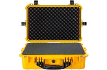 Image of Eylar Medium 20in Waterproof Gear/Gun Hard Case w/Foam, Yellow, SA00002-YLW