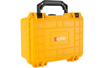 Image of Eylar Small 8.12in Waterproof Gear Hard Case w/Foam, Yellow, SA00011-YLW
