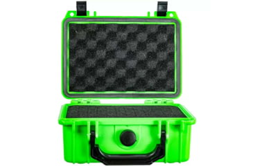 Image of Eylar Small 8.12in Waterproof Gear Hard Case w/Foam, Neon Green, SA00011-NGRN
