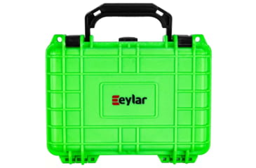 Image of Eylar Small 8.12in Waterproof Gear Hard Case w/Foam, Neon Green, SA00011-NGRN