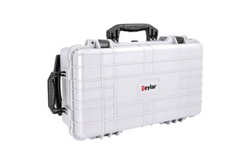 Image of Eylar Standard 22in Waterproof Carry-On Travel Roller Gear Hard Case w/Foam, White, SA00034-WHI