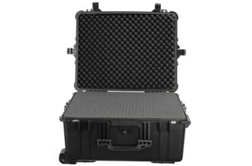 Image of Eylar XL 24.64in Protective Gear Roller Case Water and Shock Resistant w/ Foam, Black, SA00006