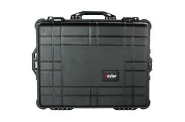 Image of Eylar XL 24.64in Protective Gear Roller Case Water and Shock Resistant w/ Foam, Black, SA00006