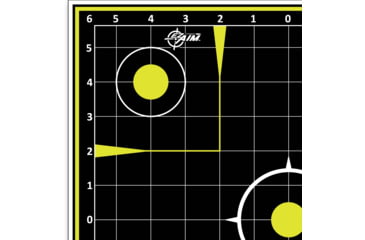Image of EZ-Aim Allen Non-Adhesive Splash Sight In Grid Target, Green, 12X12, 15211