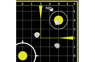 Image of EZ-Aim Allen Non-Adhesive Splash Sight In Grid Target, Green, 12X12, 15211