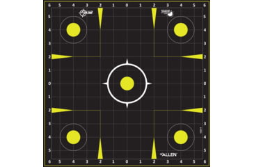 Image of EZ-Aim Allen Non-Adhesive Splash Sight In Grid Target, Green, 12X12, 15211