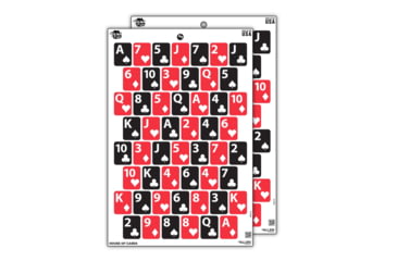 Image of EZ-Aim Fun Get the Game On Paper Shooting Targets, 12inW x 18inH, 8-Pack, Multi, 15642