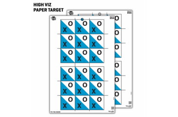 Image of EZ-Aim Fun Get the Game On Paper Shooting Targets, 12inW x 18inH, 8-Pack, Multi, 15642