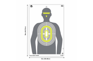 Image of EZ-Aim Fun Imposing Figures Paper Shooting Target Assortment, 12inW x 18inH, 8-Pack, Multi, 15645