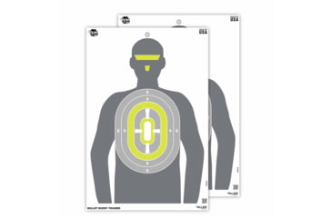 Image of EZ-Aim Fun Imposing Figures Paper Shooting Target Assortment, 12inW x 18inH, 8-Pack, Multi, 15645