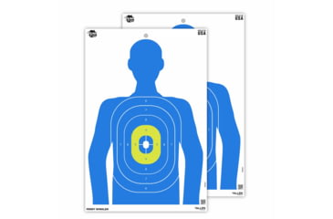 Image of EZ-Aim Fun Imposing Figures Paper Shooting Target Assortment, 12inW x 18inH, 8-Pack, Multi, 15645