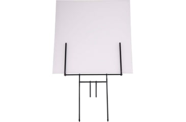 Image of EZ-Aim Portable Range Steel Target Stand and Coroplast Board, Black, 16W x 26.5H, 15309