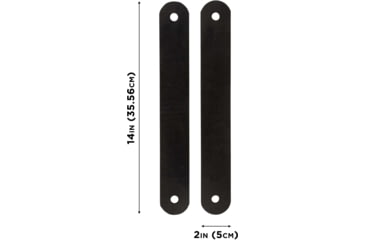 Image of EZ-Aim Rubber Strap Gong Target Hanging Kit, Black, 8 in, 15247