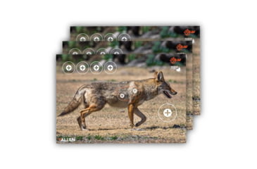 Image of EZ-Aim Splash Non-Adhesive Coyote Target, Green, 13X24, 15266