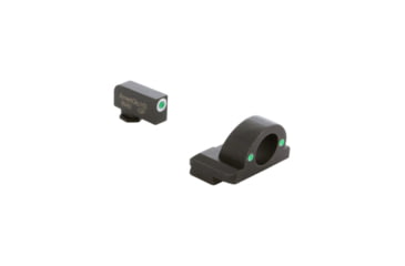 Image of Ameriglo Tritium Ghost Ring Handgun Sight for Glock 42/43/43x/48 Green Rear Green with White Front 46F8A554, GL-4125