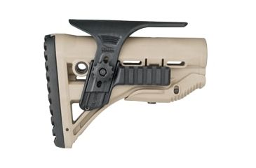 Image of FAB Defense Adjustable Cheek Riser with Picatinny Rail for GL-Shock, OD FX-GSPCPG