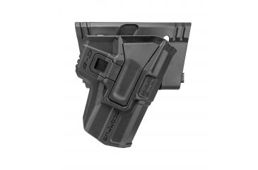 Image of Scorpus Model M24 Holster for Glock 9mm W/Level 2 Retention, Belt, Right/Left, Black, SC-24BG9RB