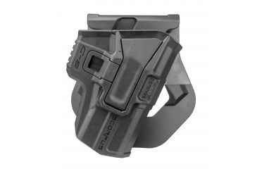 Image of FAB Defense Model M24 Holster for S&amp;W M&amp;P 9/.40 Full Frame and Pro ModelsW/Level 2 Retention, Paddle, Right Hand, Black, SC-24PMPRB