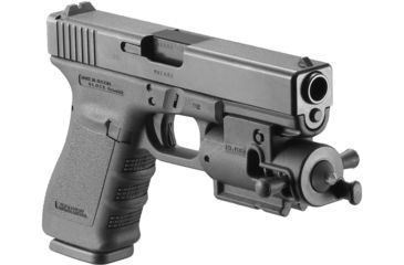 Image of FAB Defense Picatinny-Mounted Glass Breaker for Handguns, Black, FX-WB2