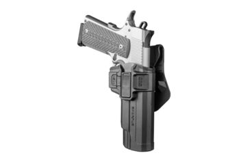 Image of Scorpus M1 Holster w/Level 2 Retention, Paddle/Belt, Right/Left, Glock .45 caliber, Black M1 G-21R