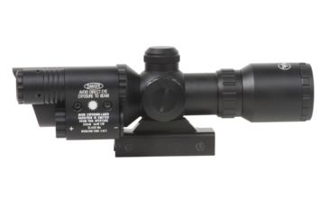 Image of Factory DEMO Firefield 1.5-5 Rifle Scope with Attached Green Laser