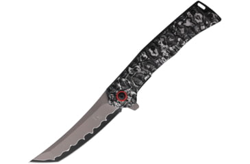 Image of Falcon Linerlock A/O Black/Gray, FLNKS24203