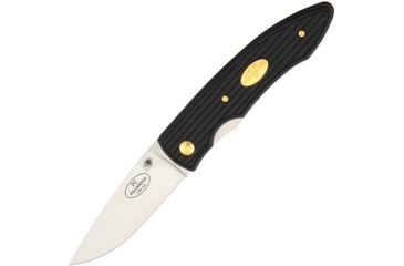 Image of Fallkniven PCX Linerlock Folding Knife,3in,Standard Edge,Satin,Black,GRN Handle FNPCX