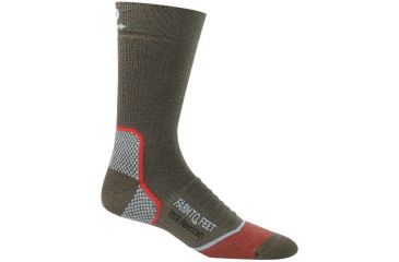 Image of Damascus Medium Crew Sock - Mens-Turkish Coffee/Granite-Medium