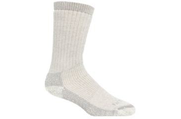 Image of Farm To Feet Denver Extra Heavy Mountaineer Crew Sock - Men's-Platinum-Large