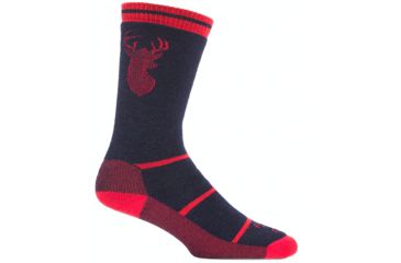 Image of Farm To Feet Englewood Stag Sporting Sock - Men's-US Blue/Formula One-X-Large