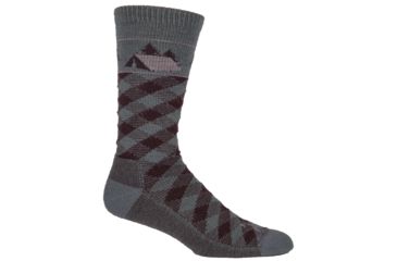 Image of Farm To Feet Franklin Camp Crew Sock - Men's-Balsam/Brown-Medium