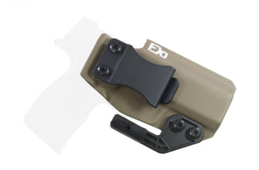 Image of FDO Industries The Paladin IWB Kydex Holster for Sig P365XL w/ claw and Optic Cut, Flat Dark Earth, 1928
