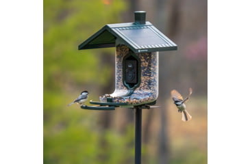 Image of FeatherSnap Scout Version 1 Bird Feeder, Black, FSBF001