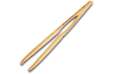 Image of FELIX Medium Barbecue Tong, 18in Overall, Oiled Beech Wood Handle, 100479